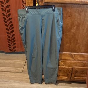 Eddie Bauer Women's Green Wide Leg Pants